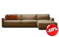 Ribot Sofa mit Chaise Longue