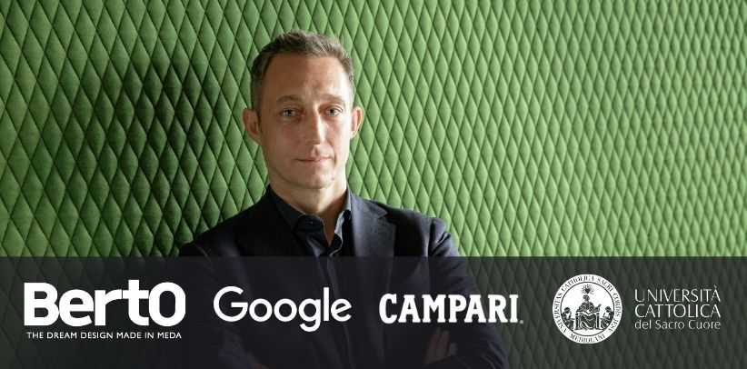 berto, google und campari sprechen mit den studenten der università cattolica