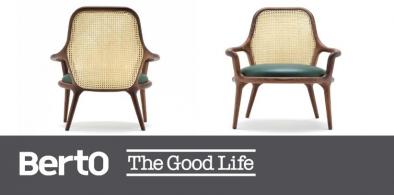 sessel patti mit wiener stroh von berto auf the good life italia 