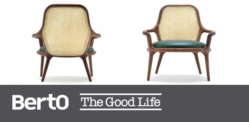 sessel patti mit wiener stroh von berto auf the good life italia 