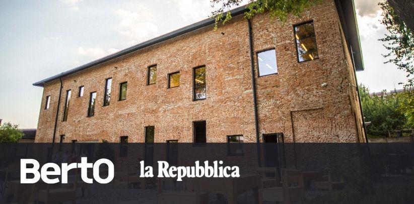 Innovation und Grün: BertO Studio bei LOM erzählt in der Zeitung La Repubblica