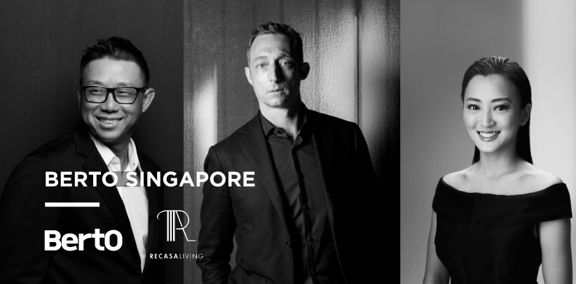 BertO eröffnet in Singapur den ersten Showroom Asiens