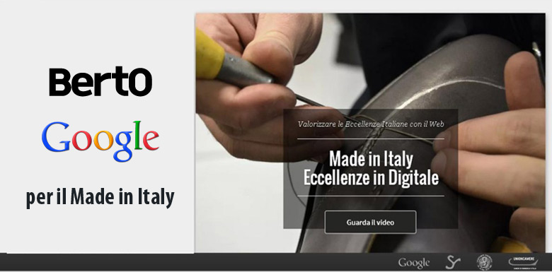 Made in Italy, gefördert von BertO und Google