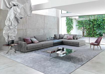 Weiches Design-Sofa Tommy – BertO