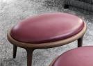 Bequemer sessel Kim mit Puff - BertO