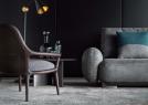 Eleganter Sessel Patti Dark Oil - BertO
