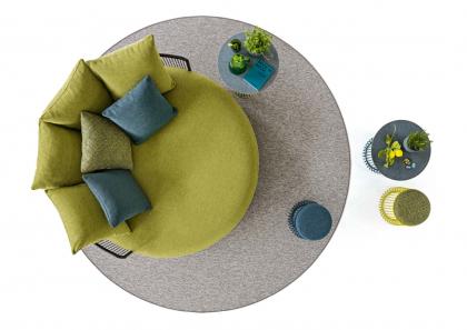 Runde Sofa John B Outdoor Sounds Collection - BertO