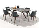 Eleganter moderner Ledersessel Joan - BertO