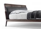 Bett East Side mit Kopfteil aus Wiener Geflecht - BertO