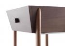 Design-Nachttisch Serenas - Schublade mit Metallgriff - BertO
