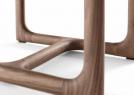 Massivholzbasis aus Canaletto-Walnuss mit Natural Finish - BertO