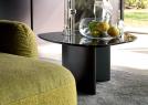 Moderne Couchtisch Passenger mit top aus Marquina Marmor | BertO