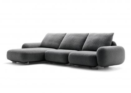 MODULARES SOFA MIT RECAMIERE IGGY