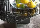 Passenger Couchtisch in Marquina Marmor Detail - BertO