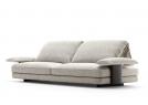 Modernes Sofa David mit gepolsterter Armlehne - BertO