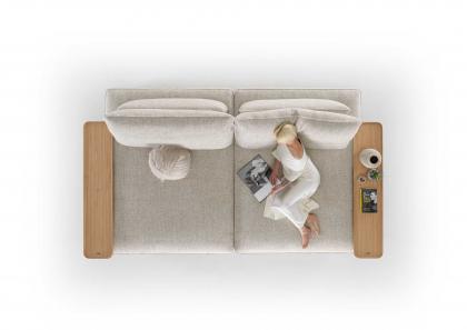SOFA MIT TIEFER SITZFLÄCHE DAVID