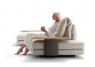 David Cinema Sofa mit Armlehnendetail – BertO