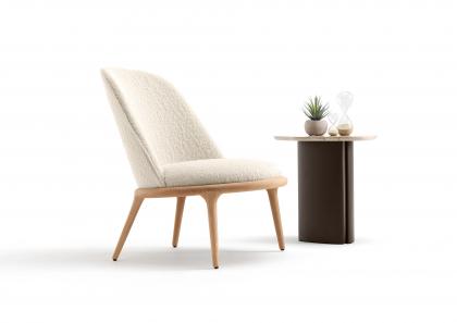 RUNDE SESSEL KIM AUS EICHE