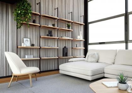 BÜCHERREGAL IAN AUS EICHE