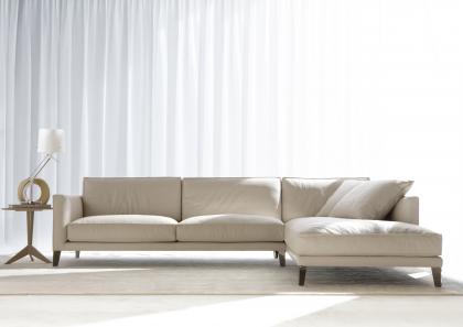 Modulares Ecksofa Aus Leder Time Break