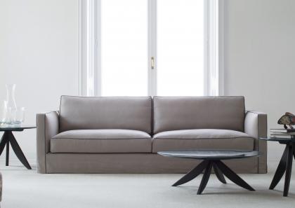 Sofa Mit Leinenbezug Danton