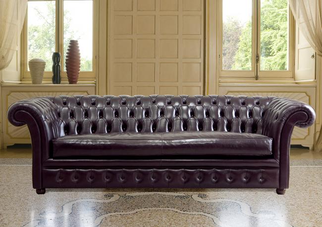 Sofa Kensington 3-sitzer Maxi - Collezione Chester by BertO