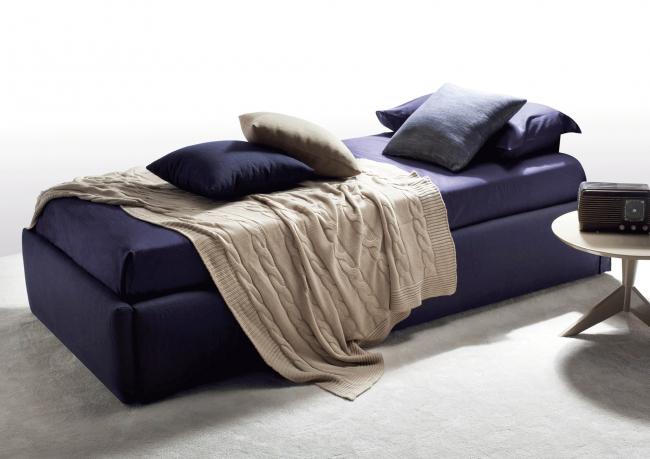 Bett mit ausziehbarer bettkasten Summer A - Berto Salotti