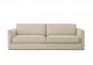 Designsofa Danton aus Leinen - Natural Farbe