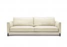 3-Sitzer Sofa Time Break aus Leinen - Natural weiß