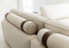 Johnny sofa - Modell Sport mit niedrigen Rückenlehnen und tiefer Sitzfläche 
