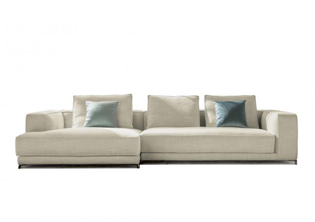 OUTLET | Ecksofa mit Abziehbarem Bezug - BertO Shop
