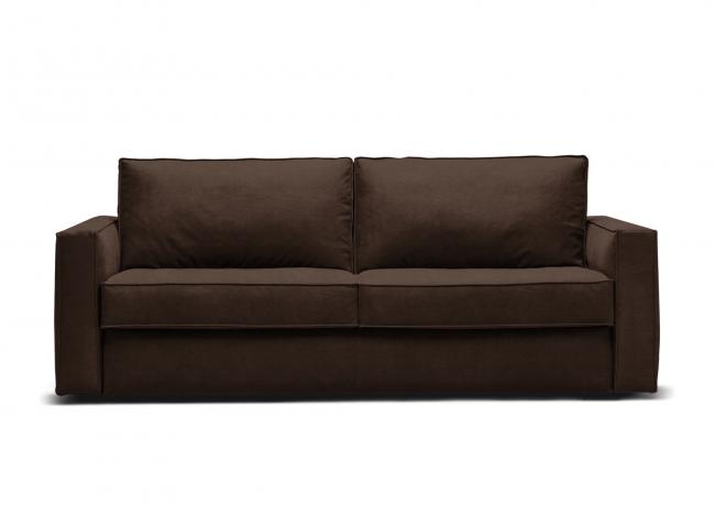 Abziehbares Sofa Gulliver aus Leder Bezug - BertO Outlet