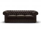 Chester sofa aus braunem Leder - BertO Outlet