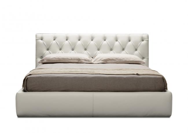 King size Lederbett Tribeca - BertO Outlet