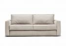 Schlafsofa aus braunem Leder - BertO Outlet