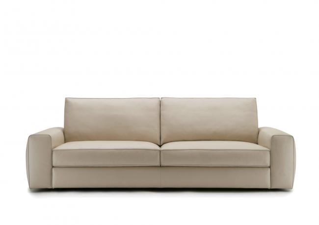 Modernes Ledersofa Joey - BertO Outlet