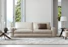 Modernes Ledersofa Joey - cm L.248 x T.106 x H.81