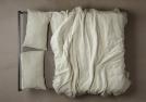 Bettwäschegarnitur aus Leinen für ein Doppelbett - REM Kollektion
