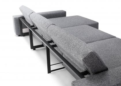 Harley Relax-Sofa mit verstellbaren Rückenlehnen