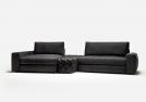 Modulares Sofa mit Denim Bezug Joey BertoLive