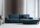 Petrol Blau Sofa Johnny - BertO Outlet