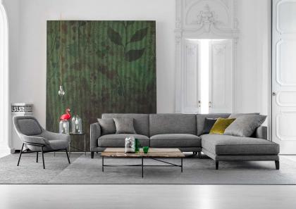 Modular-Sofa Time Break nach Mass - cm L.318 x P.252 x H.85 - BertO Salotti