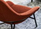 Designer-Sessel mit Metallgestell Hanna – Berto Salotti