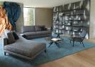 Sofa mit Chaise Longue aus Stoff - BertO Outlet