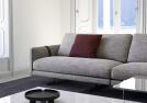 Sofa grau Time Break Sitzhöhe 42 cm - BertO