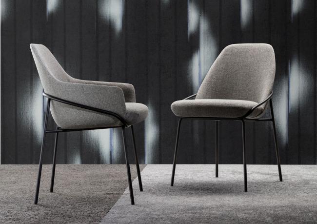 Design Stuhl Jackie Sitzhöhe 49 cm - BertO Salotti