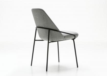 Design Stuhl Jackie ohne Armlehnen - BertO Salotti